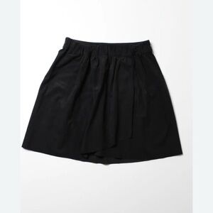 NWOT Aritzia Wilfred Free Faux Suede wrap mini skirt black Size XS holiday